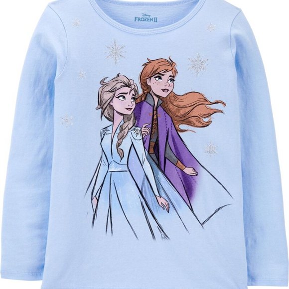 CARTER'S Girl Disney Frozen 2 Tee | 10 NWT - Picture 1 of 2